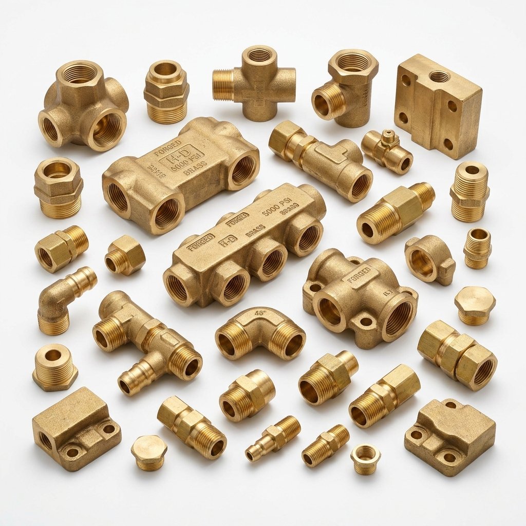 Brass Forged Components