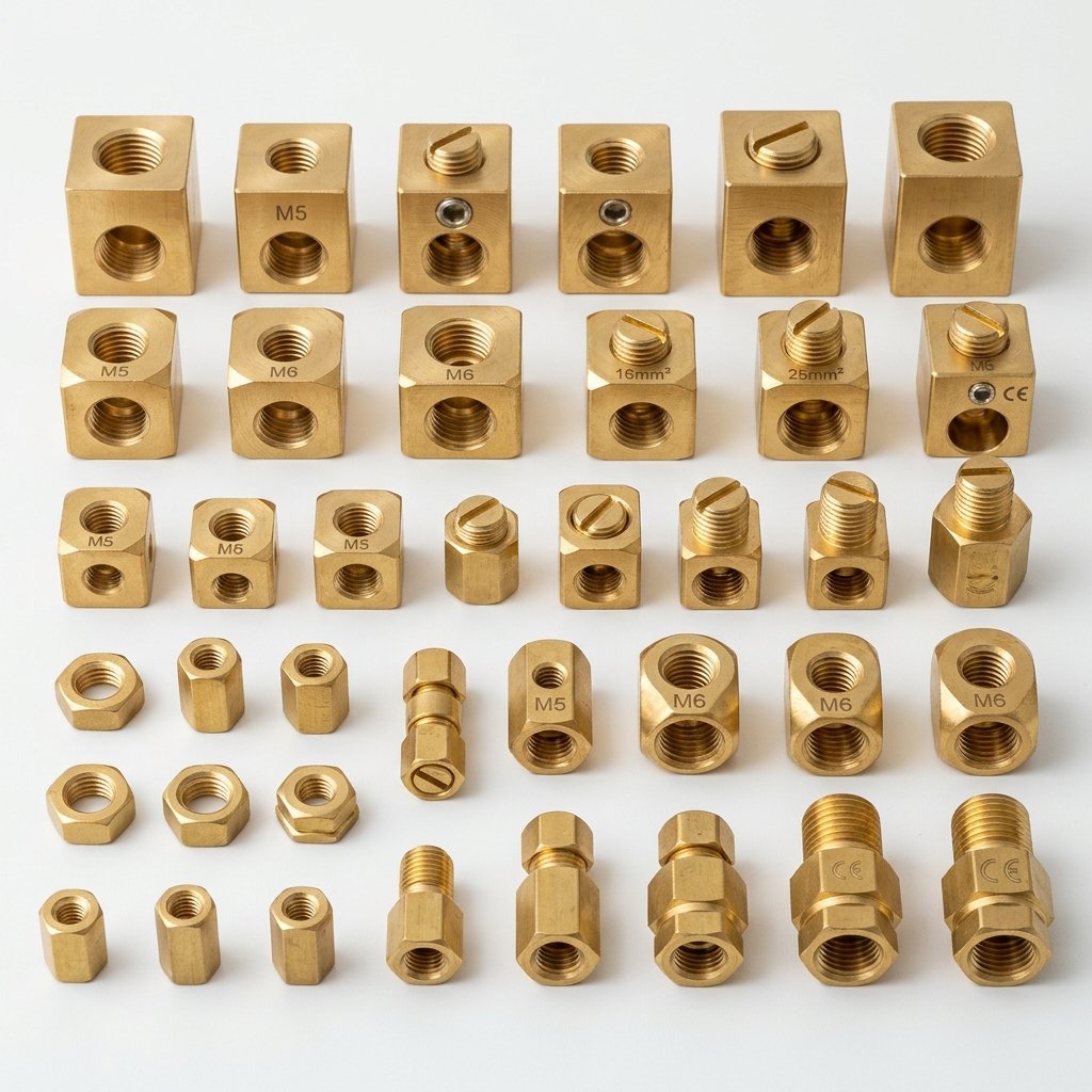 Brass Hex and Square Terminal