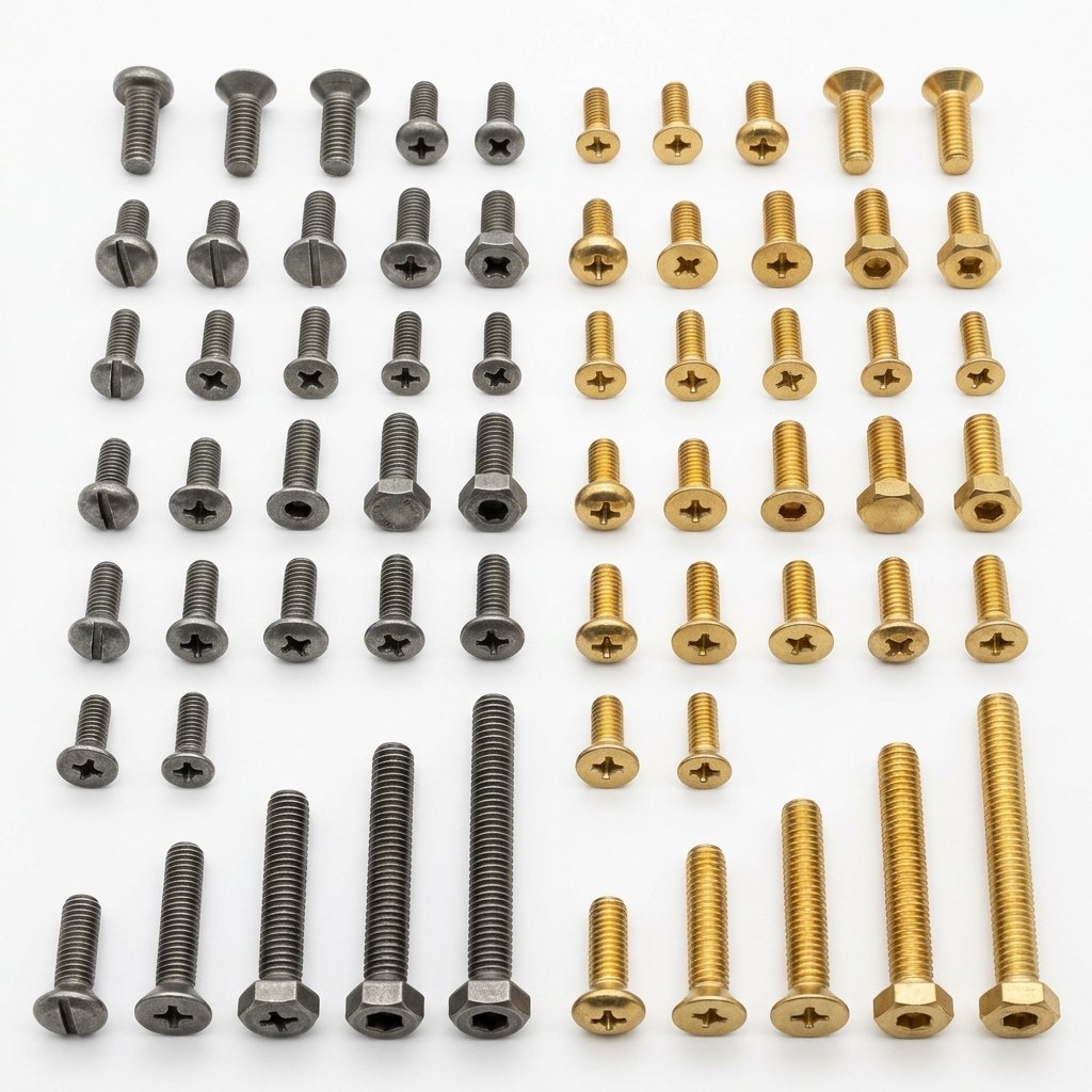 MS Screw Brass Screw